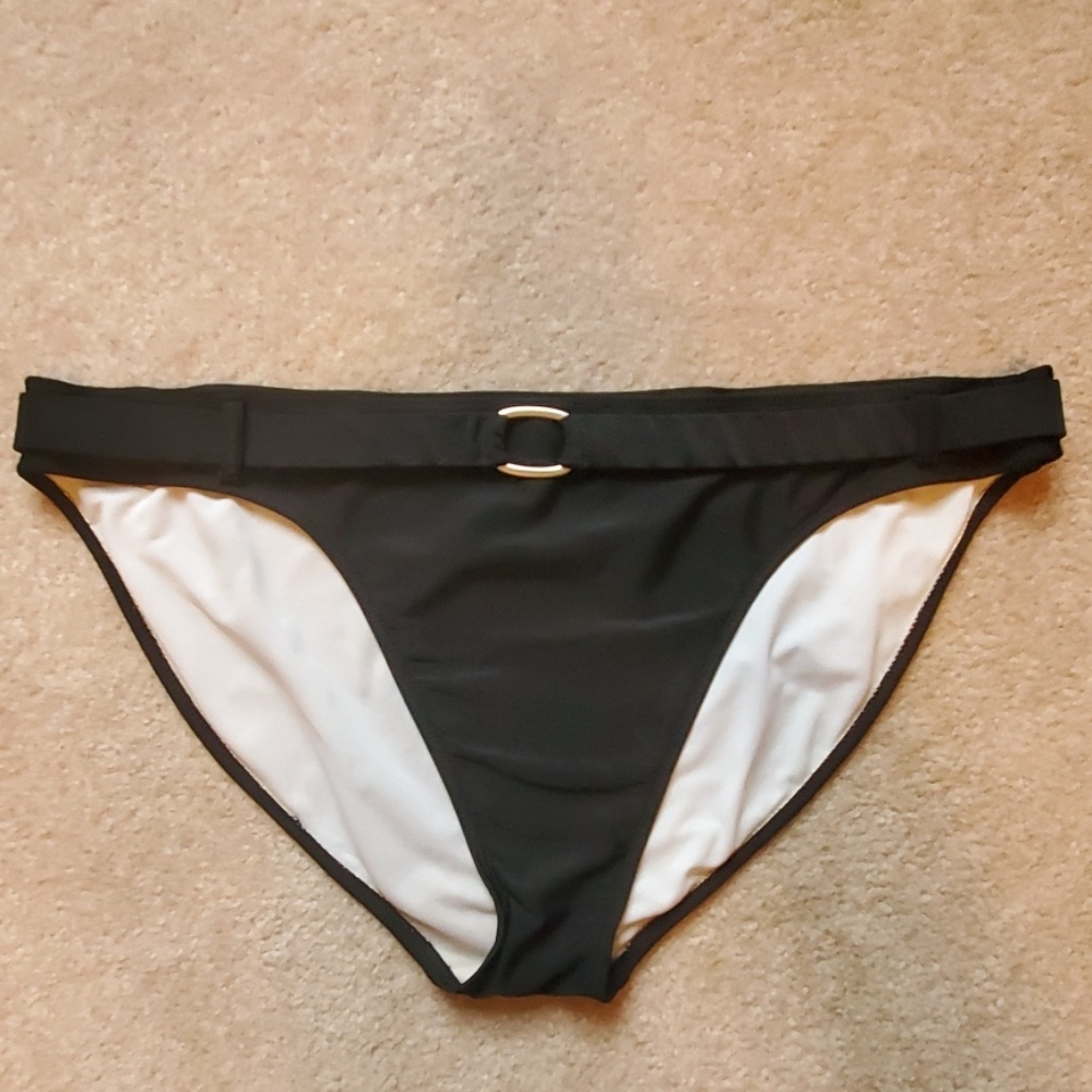 Black XL bikini bottoms